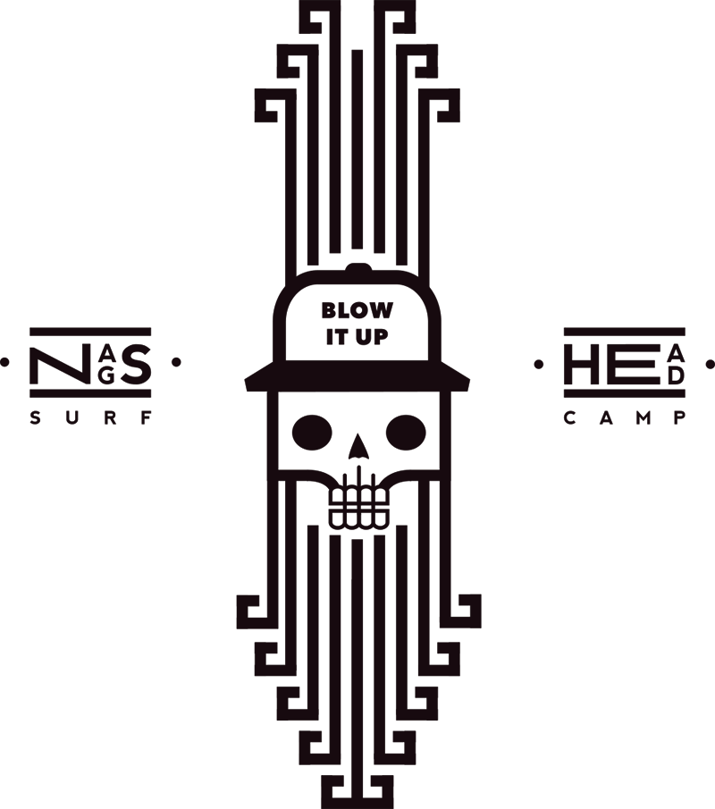 Nags Head Surf Camp logo — surf lessons and summer camps on the Outer Banks of North Carolina